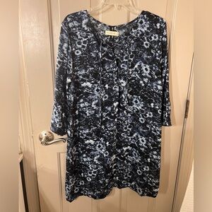 Abercrombie & Fitch | Floral Blue Dress